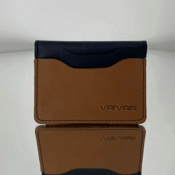 Portadocumentos Hombre Doble Café/Azul Ref. 252211