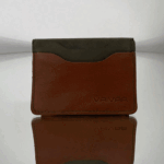 Portadocumentos Hombre Doble Café/Verde Ref. 252212