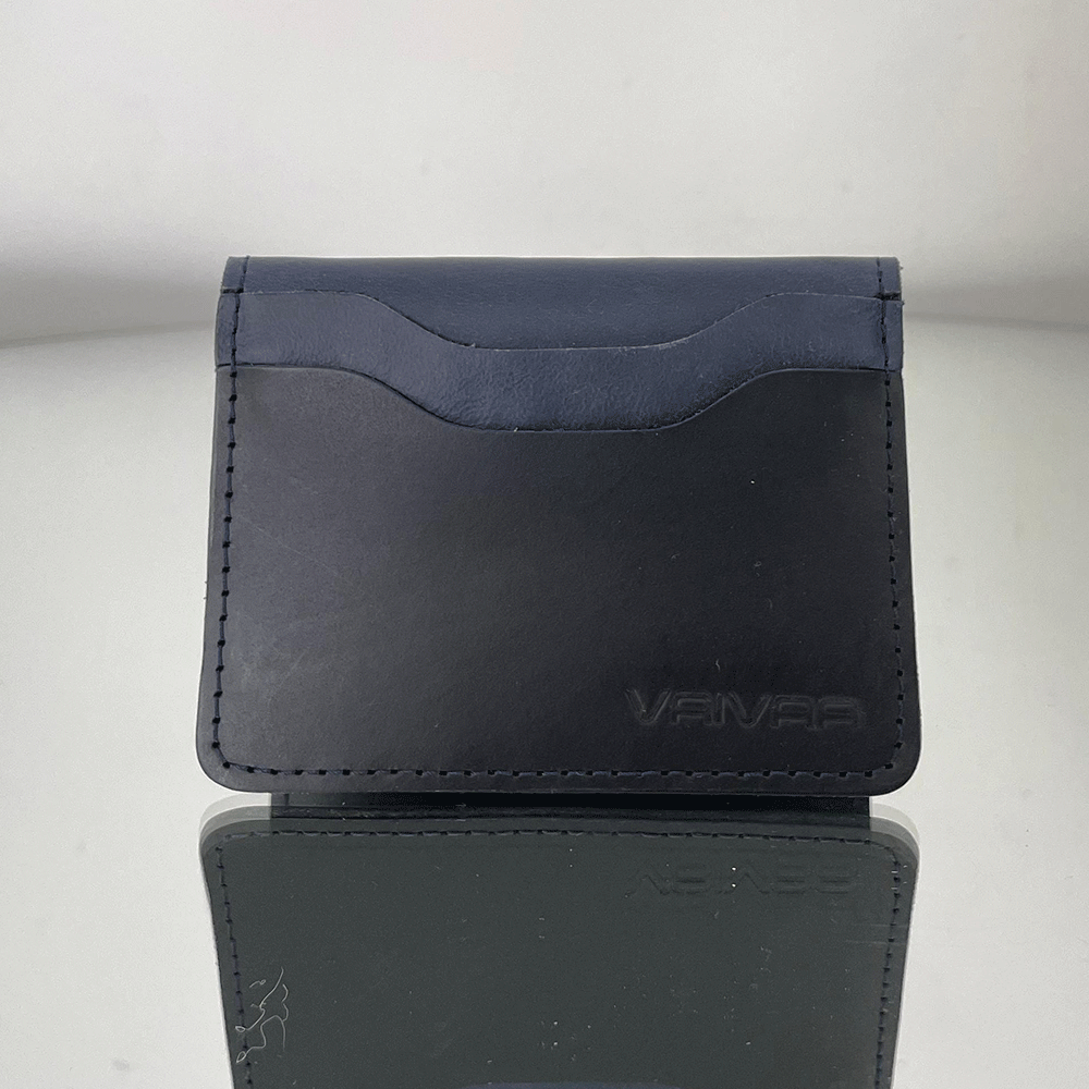 Portadocumentos Hombre Doble Negro.Azul 252208-1