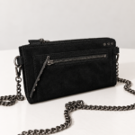 Billetera Mujer Horizontal Carnaza Negro 261201-1