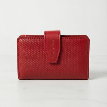 Billetera Mujer Larga Rojo Ref. 261209