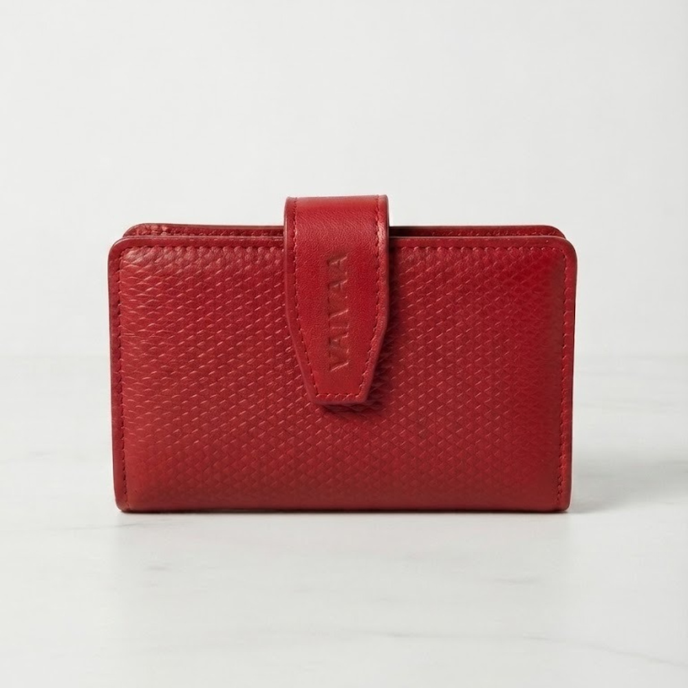 Billetera Mujer Larga Rojo 261209-1