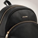 Bolso Mujer Cierre Diagonal Negro 251203-1